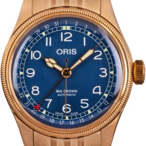 Oris Big Crown Bronze Pointer Date Blue Dial