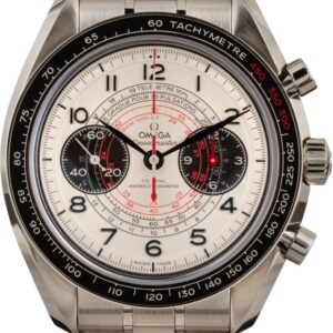 Omega Speedmaster Chronoscope Silver Dial