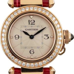 Pre-Owned Pasha De Cartier 18k RoseGold