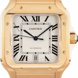 Santos de Cartier 18k Rose Gold