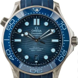 Pre-Owned Omega Seamaster Diver 300M Blue Dial