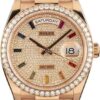 Rolex Day-Date 36 Ref 128345 Rainbow Dial