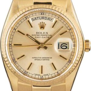 Rolex Day-Date President 1803 Champagne Dial