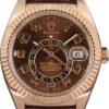Pre-Owned Rolex Sky-Dweller 326135 Rose Gold