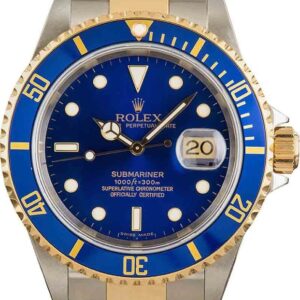 Rolex Submariner 16613T Blue Dial