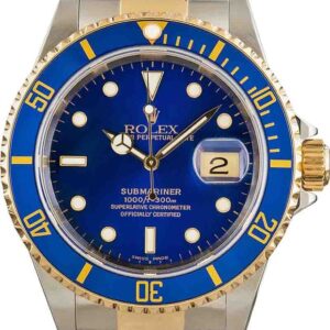 Rolex Submariner 16613 Steel & 18k Yellow Gold