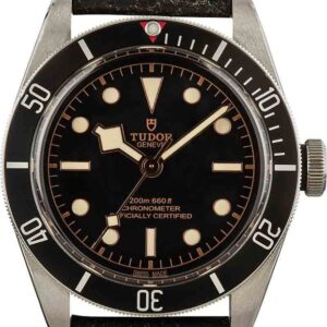 Tudor Heritage Black Bay 79230N Leather Strap